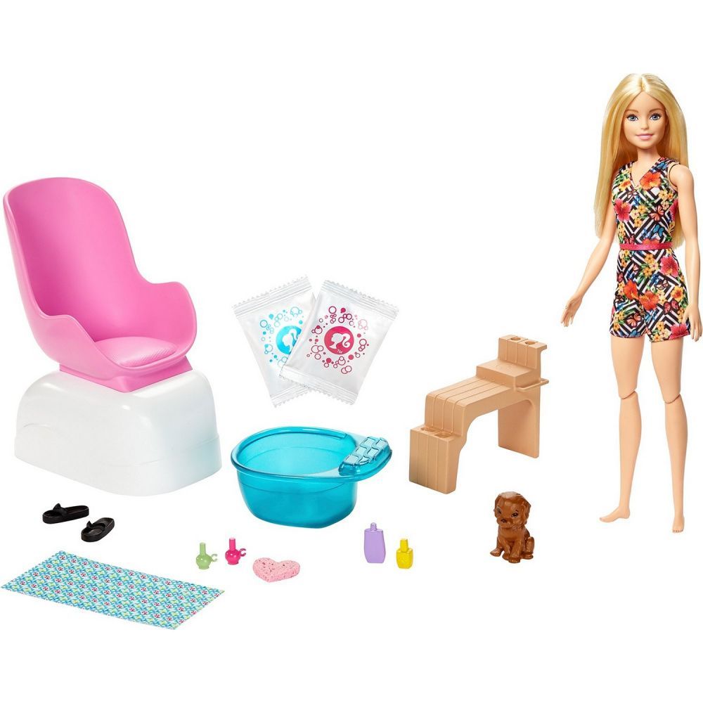 11.GHN07 BRB.Игровой набор Barbie "Маникюрный салон" в Кокшетау